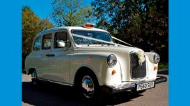 White London Taxi